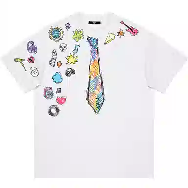 K411 Vintage Cartoon Logo T-Shirt