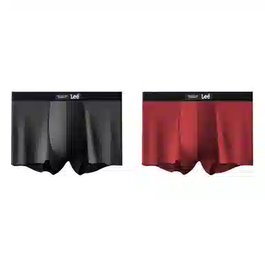 Lee Letter Print Boxer Briefs Set