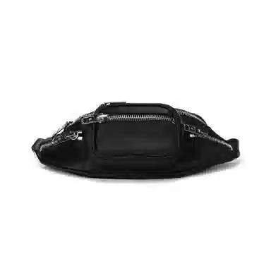 Alexander Wang Double Zip Satin Crossbody Bag