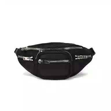 Alexander Wang Double Zip Satin Crossbody Bag