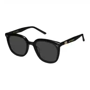 Gentle Monster Minimal Round Sunglasses Black