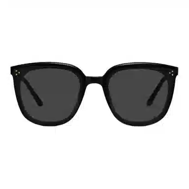 Gentle Monster Minimal Round Sunglasses Black