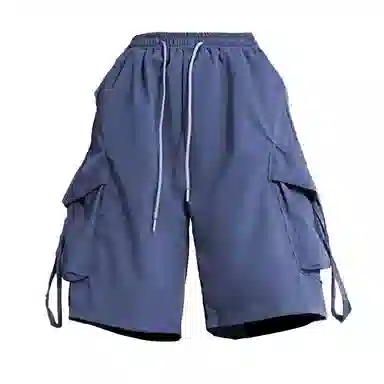 木清清 外穿阔腿休闲显瘦速干工装裤五分运动短裤 女款