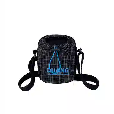 笛贝嘉 韩版抽绳轻便小众时尚个性 尼龙 手机包 男女同款情侣款 多色