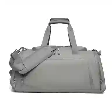 科物酷 高端商务大容量手旅行通勤提行李包防水双肩包干湿运动分离单肩包独立鞋舱 尼龙布 健身包 大号 男女同款情侣款 灰色