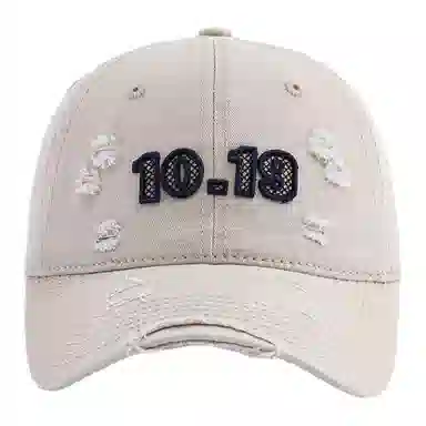 艾佳微 深顶大头围复古美式做旧软顶刺绣字母韩版百搭宽檐户外遮阳显白显脸小 棉 鸭舌帽 男女同款情侣款