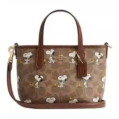 COACH x PEANUTS City 15Logo Tote