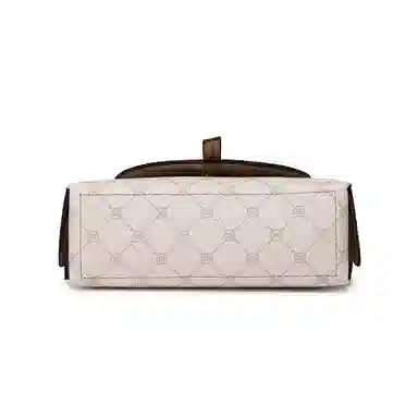 稻草人 百搭通勤时尚简约 聚氯乙烯革拼聚氨酯革 单肩包 女款 多色