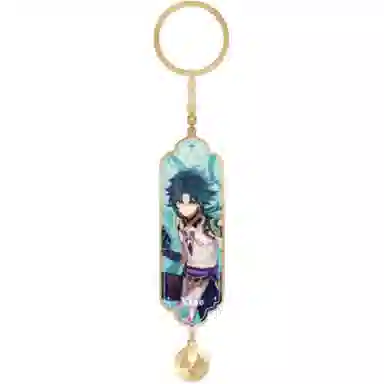 原神 温迪 达达利亚 角色立绘系列金属滴胶 谷圈挂件