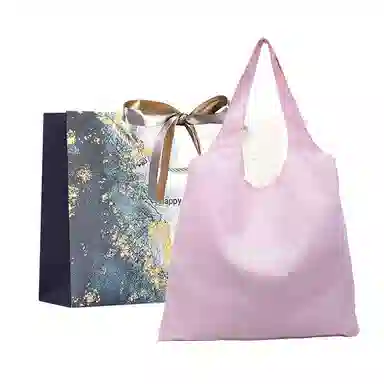 伊曼家 韩系条纹字母简约百搭印花 布 单肩包 女款 黄色/蓝色/粉色