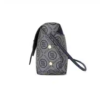 稻草人 百搭通勤时尚简约 聚氯乙烯革拼聚氨酯革 单肩包 女款 多色