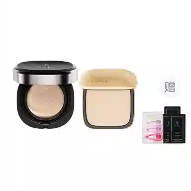 芭集 蝴蝶结彩妆套装气垫粉饼散粉遮瑕两件套三件套 不卡粉不脱妆亮泽修饰肤色持久服帖雾面