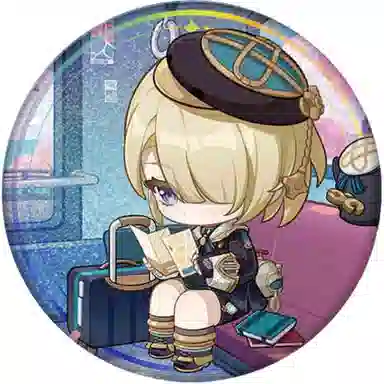 原神 艾尔海森 甘雨 线下店主题系列 凯亚 绮良良 菲米尼 徽章