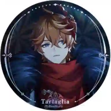 原神 冬夜愚戏系列周边 徽章