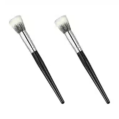 悦语  点彩木柄腮红彩妆化妆刷 便携亲肤柔软