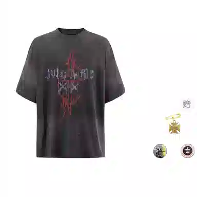 Juice Wrld SS25 Thorn Sickle Tee
