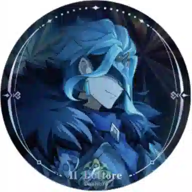 原神 冬夜愚戏系列周边 徽章