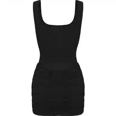 NANA JACQUELINE Summer Herringbone Waist Dress