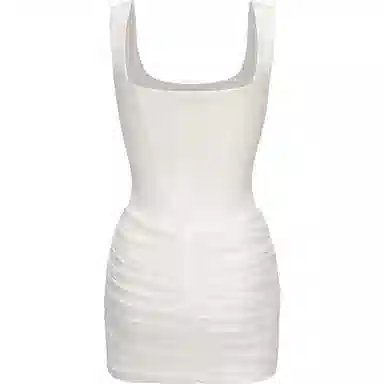 NANA JACQUELINE Summer Herringbone Waist Dress