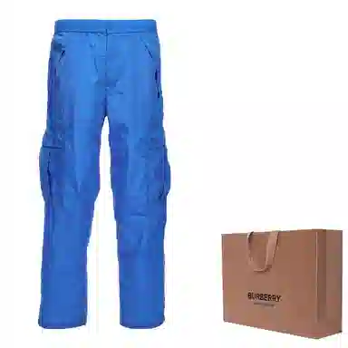 Burberry Cargo Pants Blue