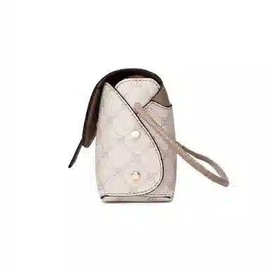 稻草人 百搭通勤时尚简约 聚氯乙烯革拼聚氨酯革 单肩包 女款 多色