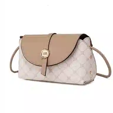 稻草人 百搭通勤时尚简约 聚氯乙烯革拼聚氨酯革 单肩包 女款 多色