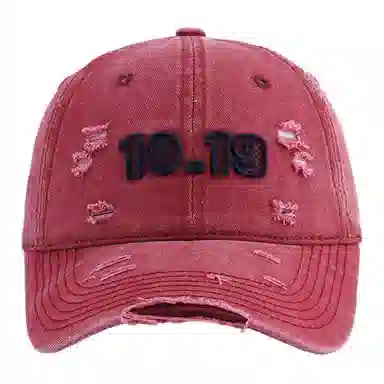 艾佳微 深顶大头围复古美式做旧软顶刺绣字母韩版百搭宽檐户外遮阳显白显脸小 棉 鸭舌帽 男女同款情侣款