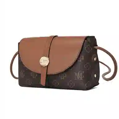 稻草人 百搭通勤时尚简约 聚氯乙烯革拼聚氨酯革 单肩包 女款 多色