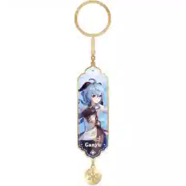 原神 温迪 达达利亚 角色立绘系列金属滴胶 谷圈挂件