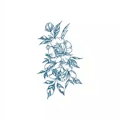 饰田 纹身贴