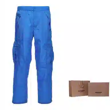 Burberry Cargo Pants Blue