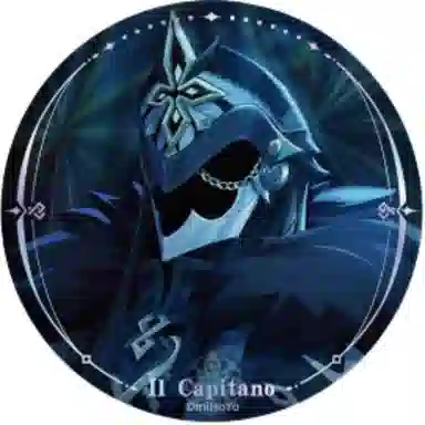 原神 冬夜愚戏系列周边 徽章