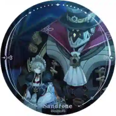 原神 冬夜愚戏系列周边 徽章