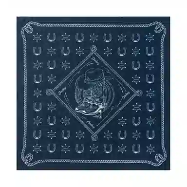 滚烫时光 牛仔靴 棉 头巾 男女同款情侣款