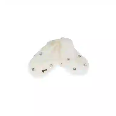 水中玉 蝴蝶网纱抓夹大号鲨鱼夹后脑勺发卡高级感夹子头饰 亚克力 发夹 女款