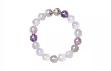 【智慧之石】 周六福 九紫离火 好运降临精致小众百搭上岸顺利天然 白水晶 手串 女款