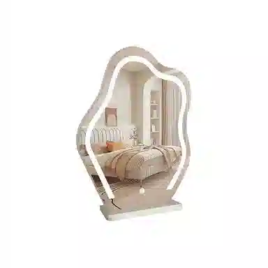 未来枫情 小熊云朵台式化妆镜