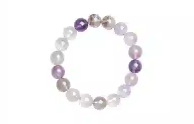 【智慧之石】 周六福 九紫离火 好运降临精致小众百搭上岸顺利天然 白水晶 手串 女款