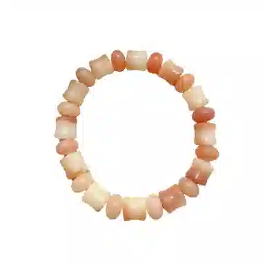 希遇 考研上岸 时尚精致高级潮流 竹节 好运连连 小众设计 日常通勤百搭 菩提根 手串 男女同款情侣款