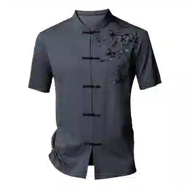 Pierre Cardin Vintage Mandarin Collar Shirt