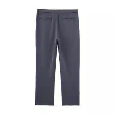 丹宁哲学 直筒纯色拉链休闲裤 男款