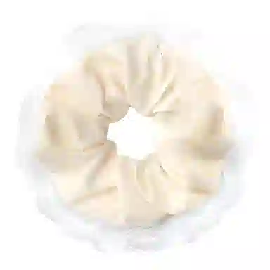 希铃 奶油风 棉麻 发圈 女款