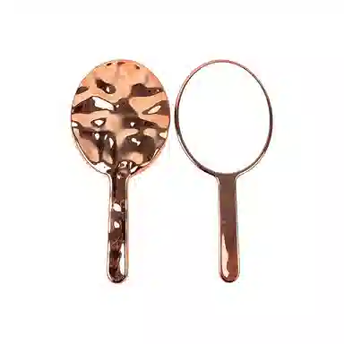 未来枫情 电镀塑料手柄化妆镜