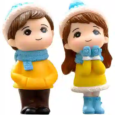 半粒 人偶可爱手办玩偶 景品