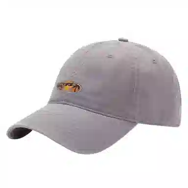 加菲猫家族 个性纯色休闲百搭小众运动风遮脸软顶大头围显脸小时尚 棉 鸭舌帽 男女同款情侣款