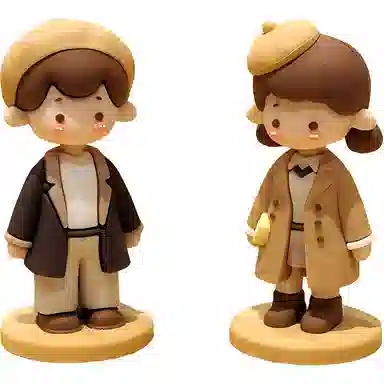 半粒 可爱卡通玩偶手办 景品