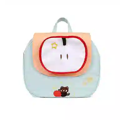 泰格奴 涂鸦精美旅行小清新轻便高颜值大容量背包初中高中大学生上课百搭书包 尼龙 双肩包 常规 男女同款情侣款 粉色/黄色/蓝色/绿色