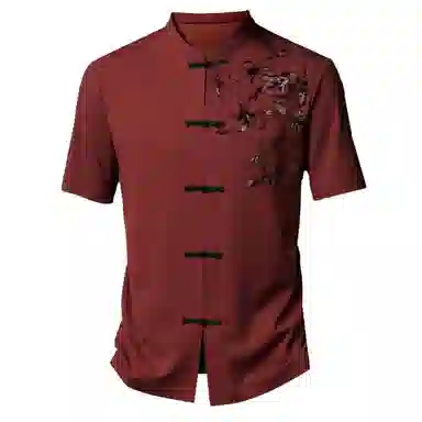 Pierre Cardin Vintage Mandarin Collar Shirt