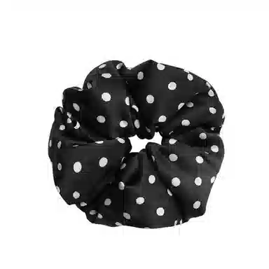 桑尚 波点 桑蚕丝 发圈 女款