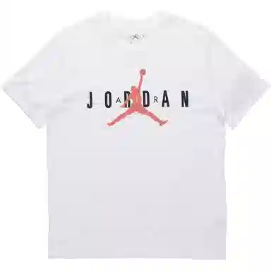 Jordan Wordmark Logo T-Shirt White